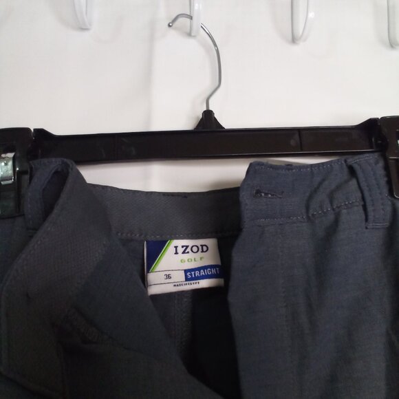Izod Golf Shorts Men 36 Straight Active Gray - Picture 9 of 14